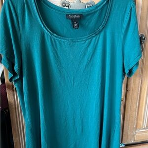 Teal Women's Top by White House Black Market